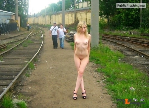 Public nudity photo Follow me for more public exhibitionists:... Public Flashing