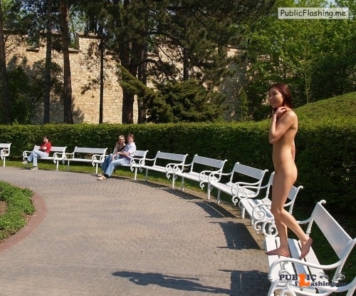 Public nudity photo Follow me for more public exhibitionists:... Public Flashing