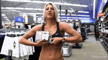 Public exhibitionists nudeandnaughtyflashing: Anne having even more fun at the... Public Flashing