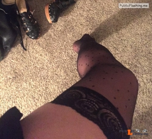 No panties polydolly: ? Getting ready for work … panties or no... pantiesless Public Flashing