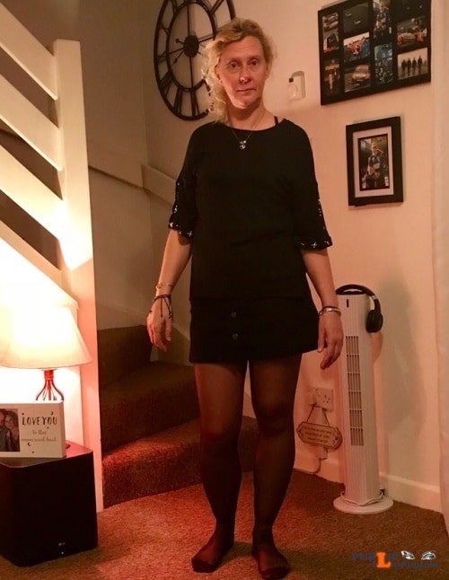 No panties anneandr: Crotchless tights today ready for a little play under... pantiesless No panties anneandr: Crotchless tights today ready for a little play under... pantiesless Public Flashing