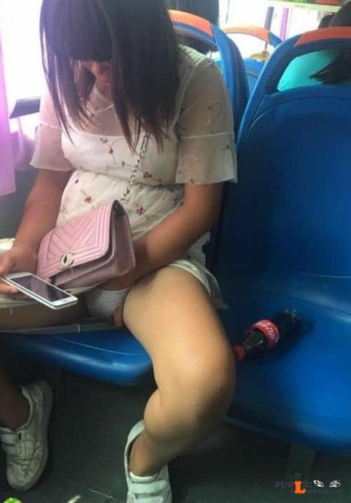 Exposed in public Getting off to porn on the busâ€¦ Nude Tumblr Public  Flashing Photo Feed