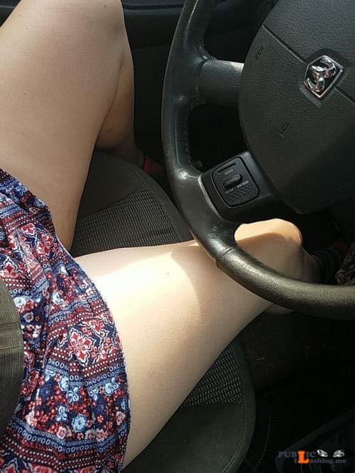 No panties stay at home hoe: Left my panties hanging on his rearview pantiesless No panties stay at home hoe: Left my panties hanging on his rearview pantiesless Public Flashing
