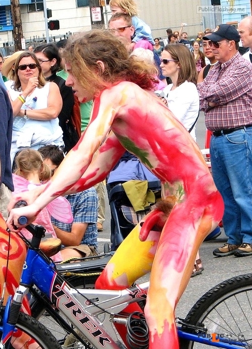 Public Nudity Photo Walkingandswinging Colorful Public Cfnm With A Mixed Nude Tumblr Public