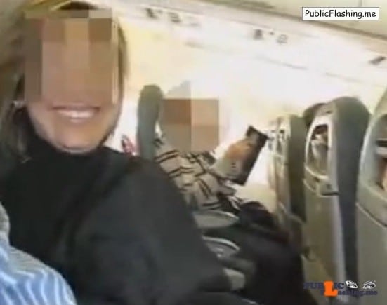 Amateur wife handjob in plane VIDEO