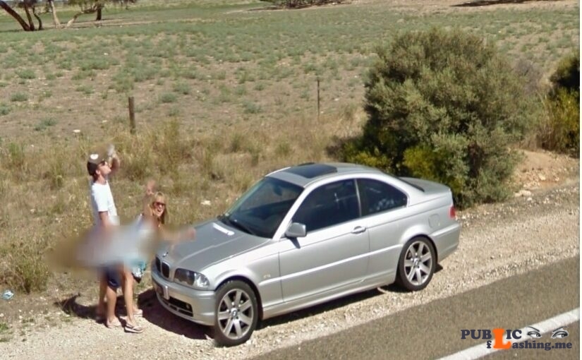 Google Street View sex on bonnet of BMW