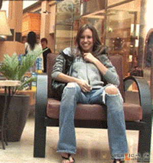 Public Flashing GIFs College GIFs College Boobs GIFs Boobs Amateur GIFs Amateur : What an adventure for teen babe. She is doing something really wild with her boyfriend. Flashing tits in shopping mall full of strangers is one of the wildest things this cute teen brunette has done in her life. She is...