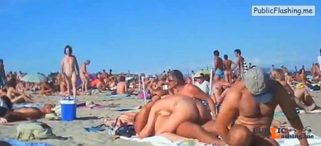 Nude beach sex swingers compilation VIDEO Public Flashing