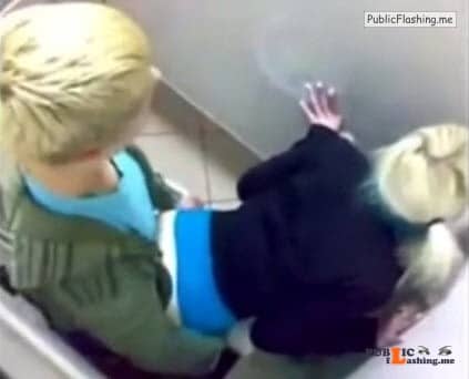 Caught fucking in school toilet Swedish teens VIDEO Public Flashing