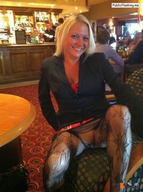 Ass flashing nopantysarethebestpantys: A bar and no panties