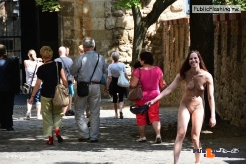 Public Flashing Photo Feed : Public nudity photo girlsunashamed:Lucie V. – Watch her at www.girls69.eu Follow me…