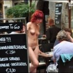 Amateur wife is having fun in public with some strangers VIDEO