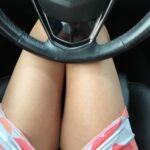 No panties sweetashley187: No bra no panties while driving. I had so much… pantiesless