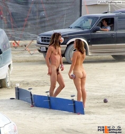 Public nudity photo nudistextremist:Burning Man Follow me for more public…