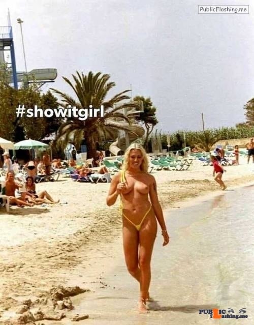 Public Flashing Photo Feed : Public nudity photo Naked public beach fun Follow tumblr link below for…