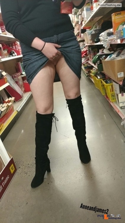 No panties anneandjames2: vandalsginger: Hmm, shopping is fun. See… pantiesless