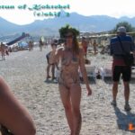 Public nudity photo thelifeoftami: The naked girl looked at him in pure shock….