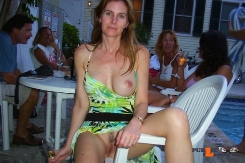 Public Flashing Photo Feed : Exposed in public Public flash at a private party…