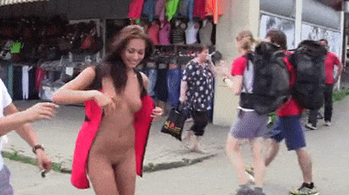 Public Flashing Photo Feed : Public nudity photo fanofenf: “Oh shit, my dress is open! Well, at least you didn’t…