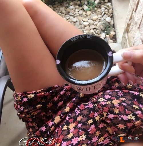 No panties goingdown64: Ahhhh….Saturday’s finally here. Enjoying some of… pantiesless