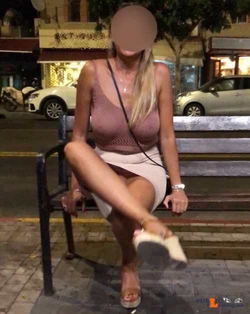 Public Flashing Photo Feed : No panties hornywifealways: Do you like what you see? Re post pantiesless