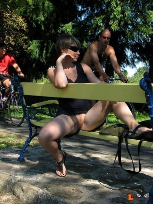Exposed in public Photo