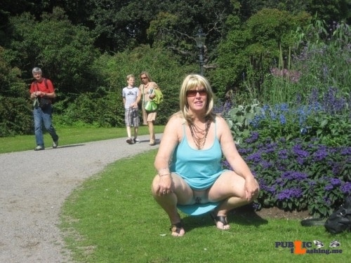 Exposed in public Photo